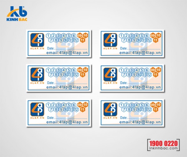 In tem bảo hành - in tem decal vỡ chất lượng - giá rẻ