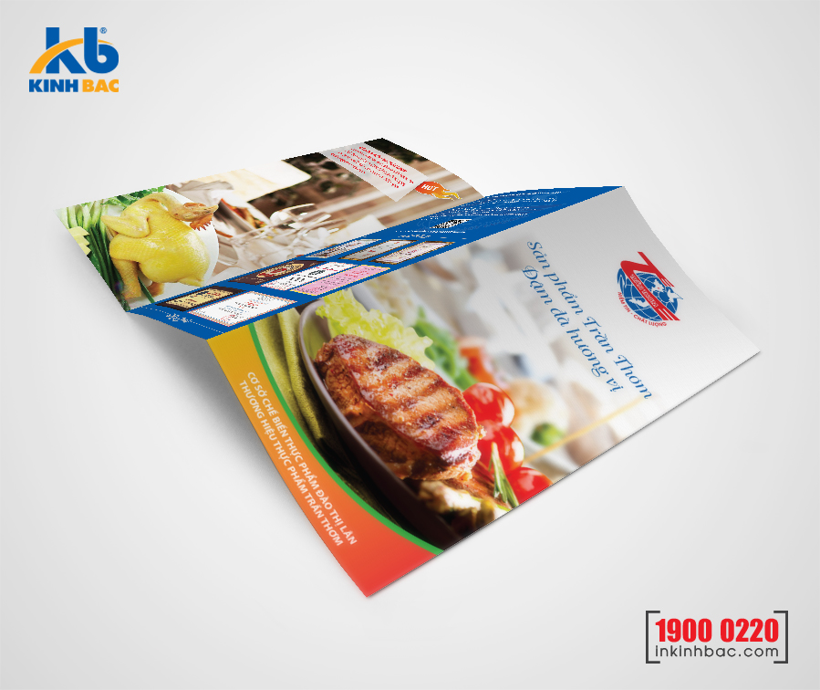In tờ gấp A4 - Giấy C150 gsm In tờ gấp A4 - Giấy C150 gsm